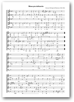 Palestrina - Missa pro defunctis - Kyrie